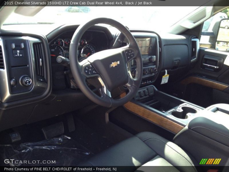 Black / Jet Black 2015 Chevrolet Silverado 3500HD LTZ Crew Cab Dual Rear Wheel 4x4