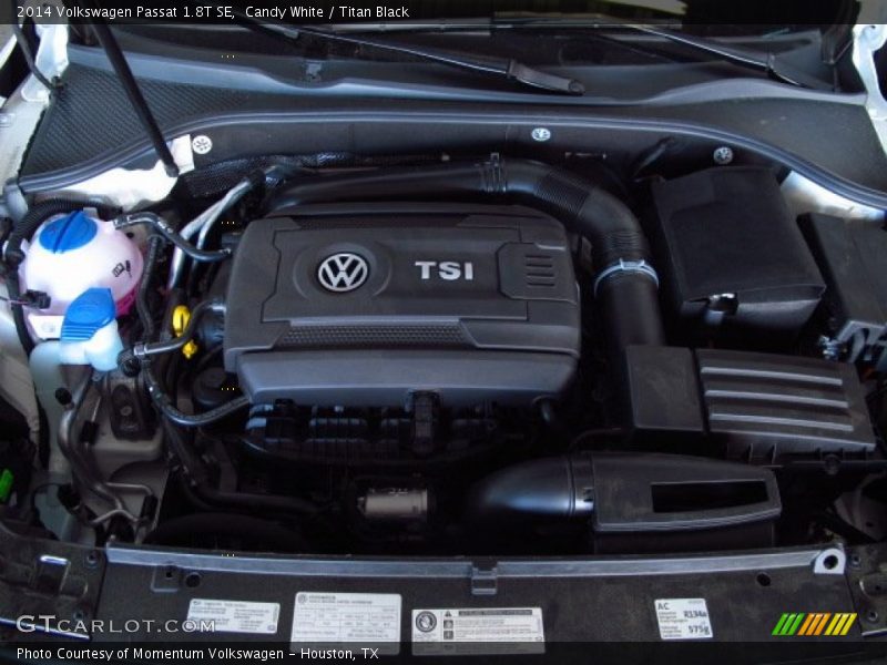 Candy White / Titan Black 2014 Volkswagen Passat 1.8T SE