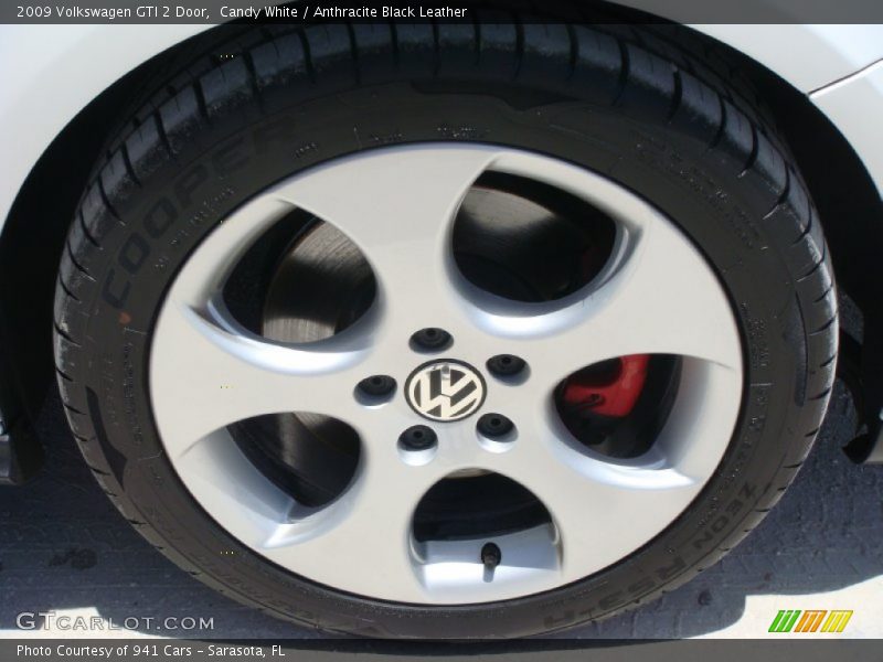 Candy White / Anthracite Black Leather 2009 Volkswagen GTI 2 Door