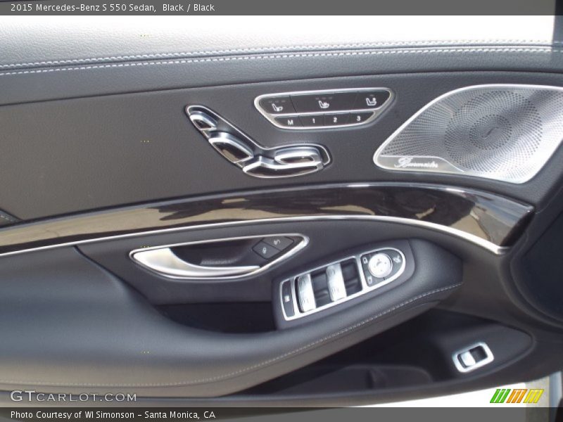 Black / Black 2015 Mercedes-Benz S 550 Sedan