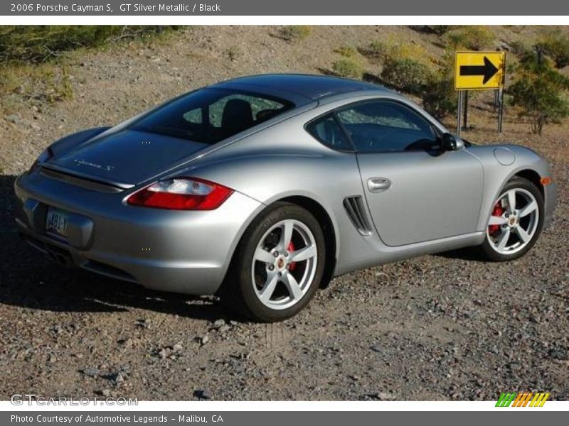 GT Silver Metallic / Black 2006 Porsche Cayman S