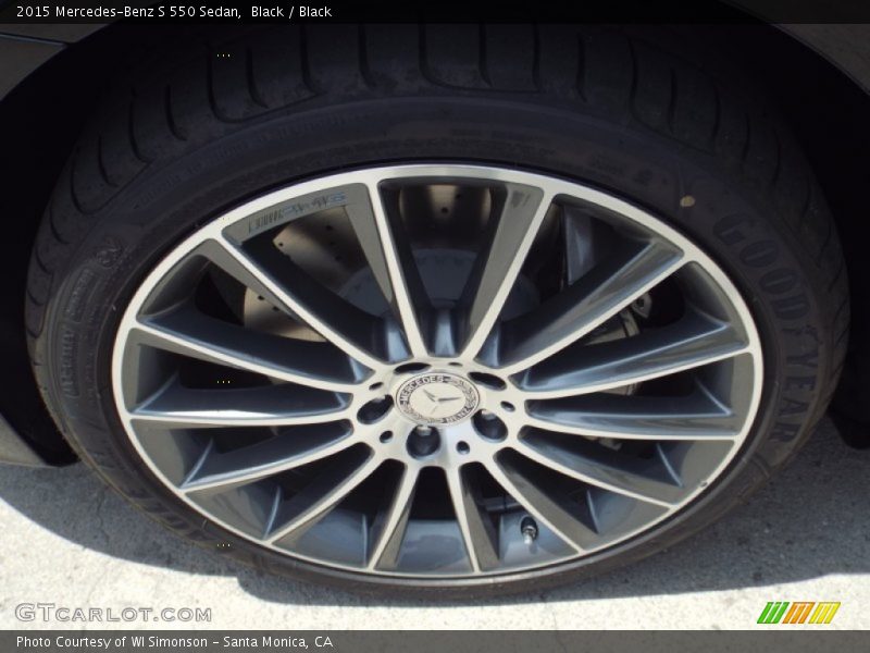 Black / Black 2015 Mercedes-Benz S 550 Sedan