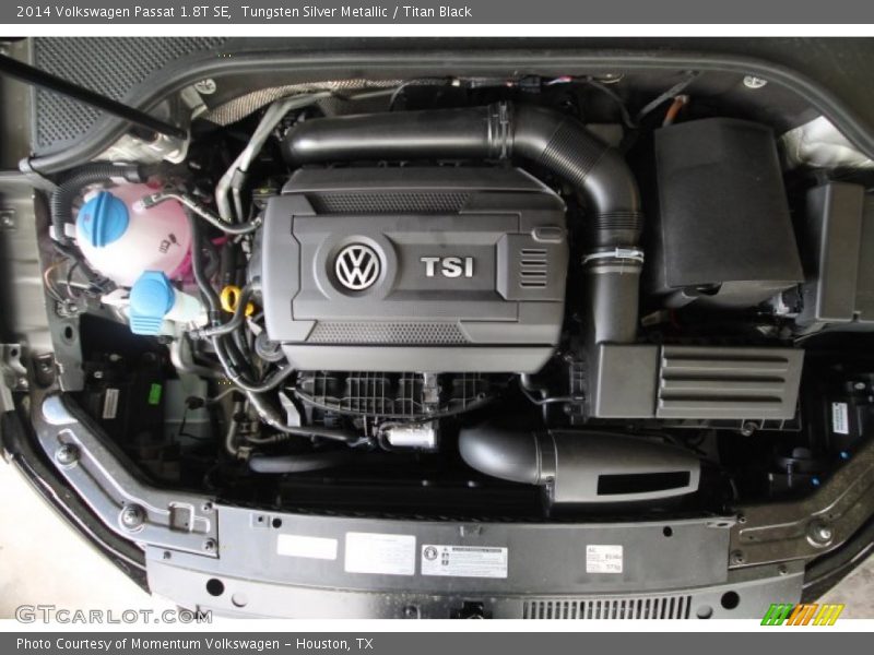 Tungsten Silver Metallic / Titan Black 2014 Volkswagen Passat 1.8T SE