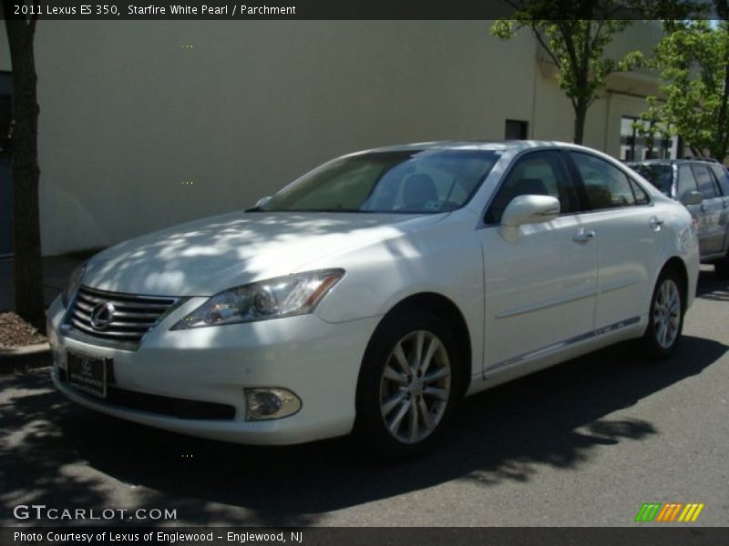 Starfire White Pearl / Parchment 2011 Lexus ES 350