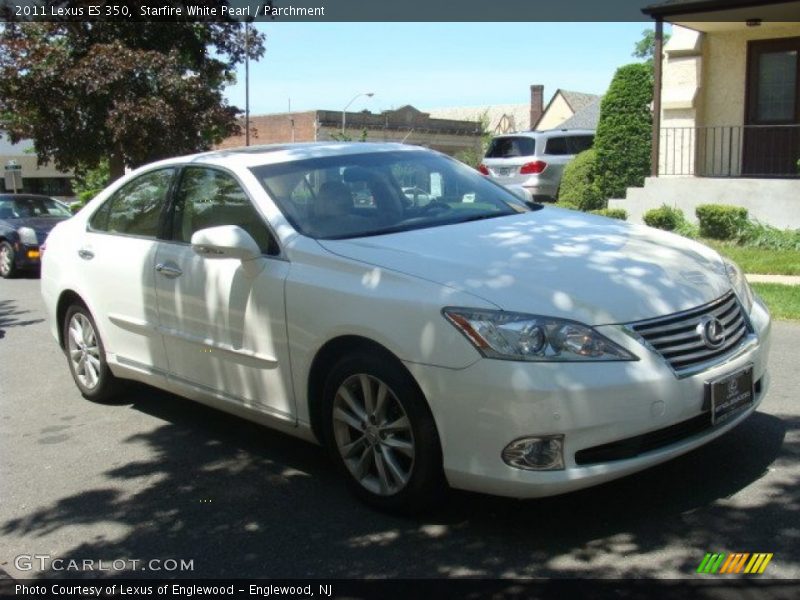 Starfire White Pearl / Parchment 2011 Lexus ES 350