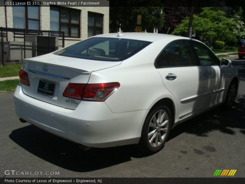 Starfire White Pearl / Parchment 2011 Lexus ES 350