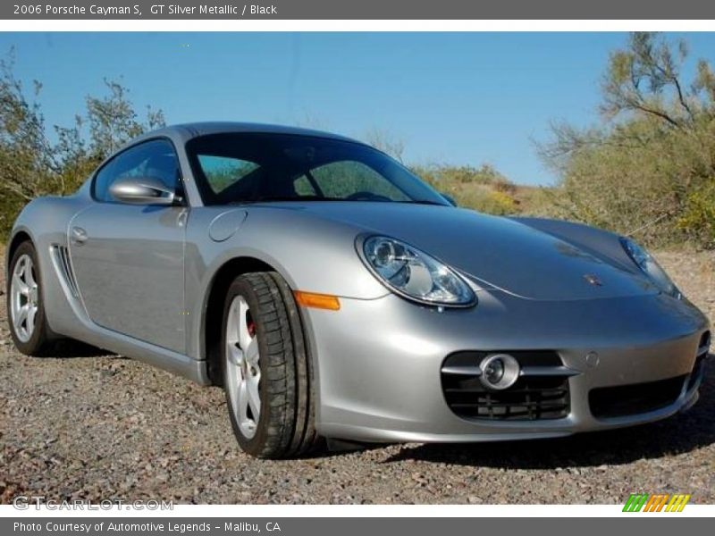 GT Silver Metallic / Black 2006 Porsche Cayman S