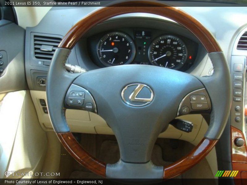 Starfire White Pearl / Parchment 2011 Lexus ES 350