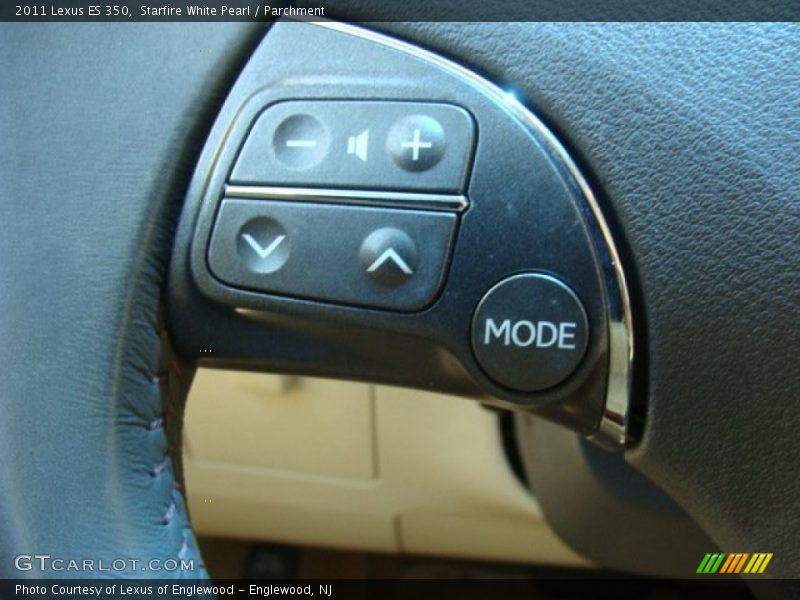 Starfire White Pearl / Parchment 2011 Lexus ES 350