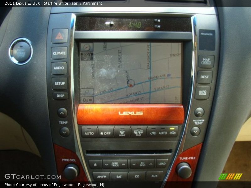 Starfire White Pearl / Parchment 2011 Lexus ES 350