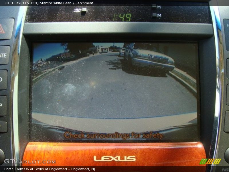 Starfire White Pearl / Parchment 2011 Lexus ES 350
