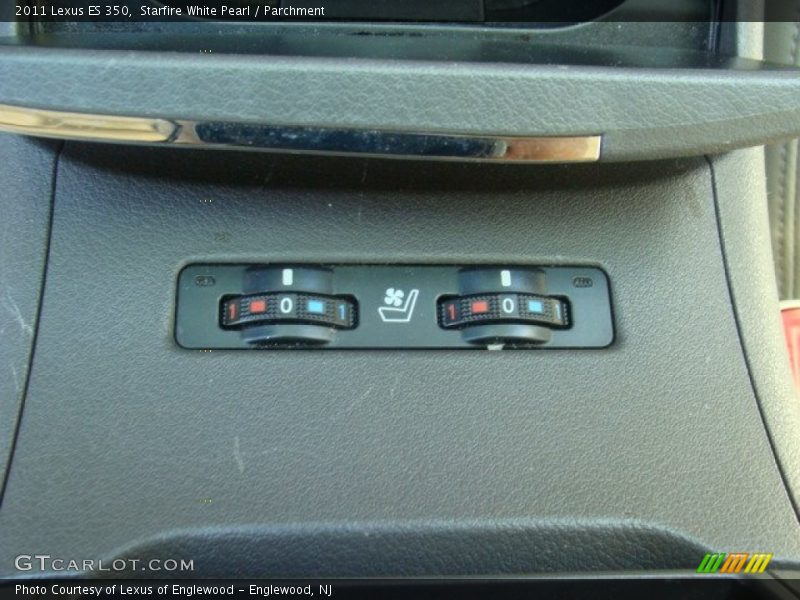 Starfire White Pearl / Parchment 2011 Lexus ES 350