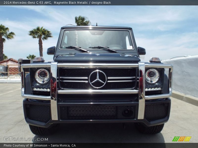 Magnetite Black Metallic / designo Black 2014 Mercedes-Benz G 63 AMG