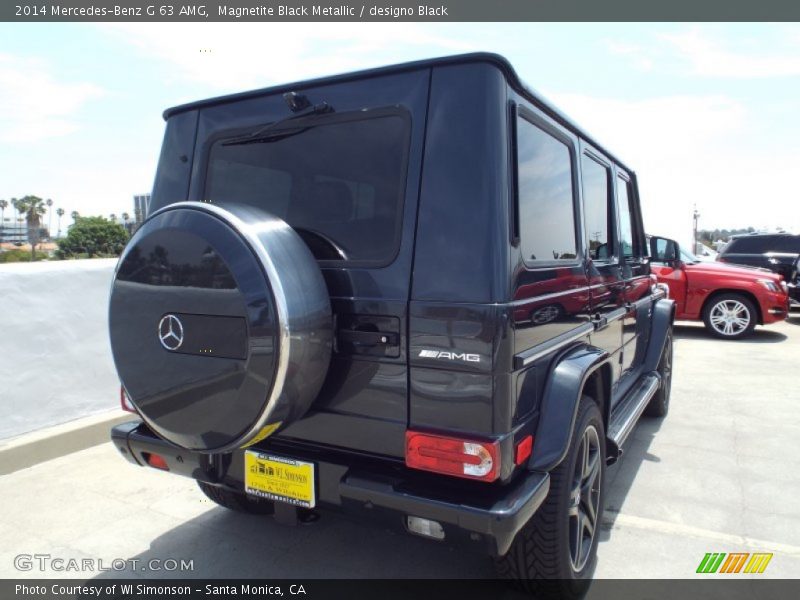 Magnetite Black Metallic / designo Black 2014 Mercedes-Benz G 63 AMG