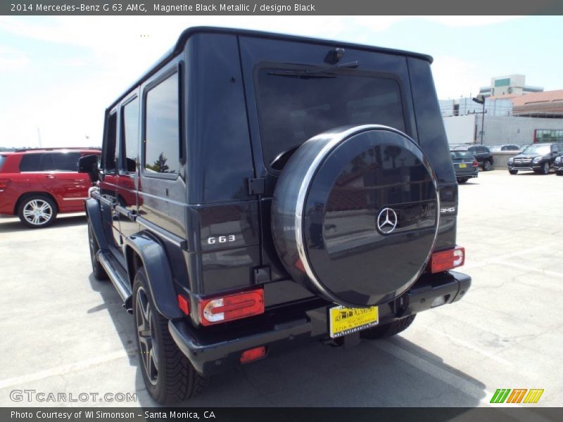 Magnetite Black Metallic / designo Black 2014 Mercedes-Benz G 63 AMG