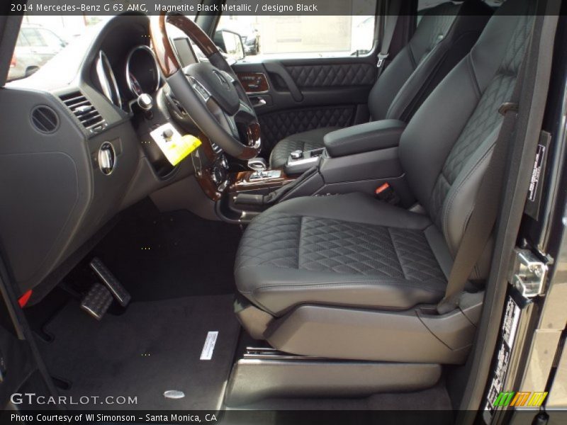  2014 G 63 AMG designo Black Interior