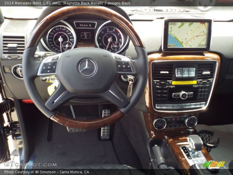 Dashboard of 2014 G 63 AMG