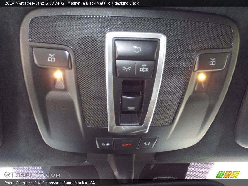 Magnetite Black Metallic / designo Black 2014 Mercedes-Benz G 63 AMG