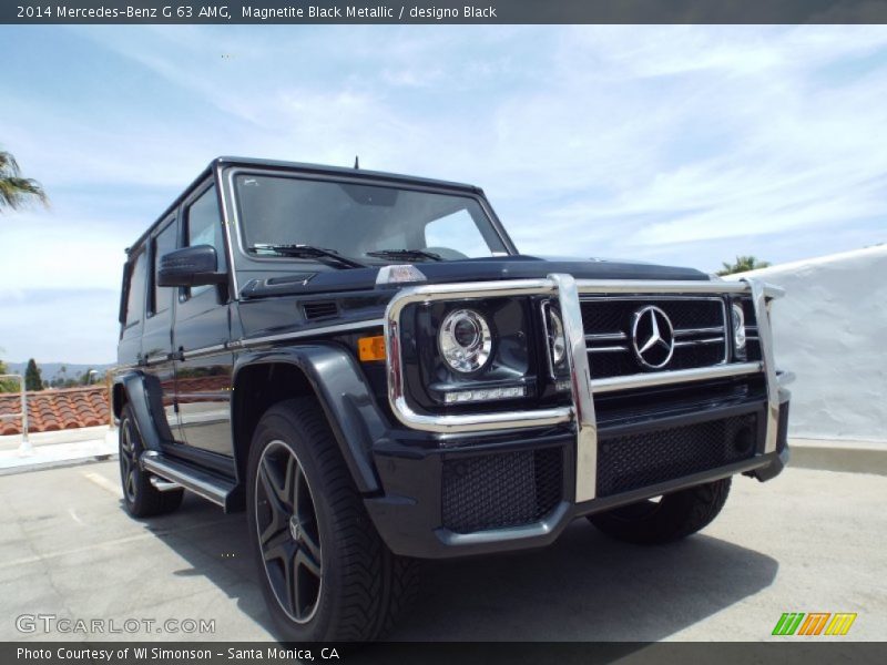 Magnetite Black Metallic / designo Black 2014 Mercedes-Benz G 63 AMG
