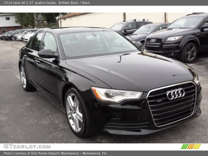 Brilliant Black / Black 2014 Audi A6 2.0T quattro Sedan