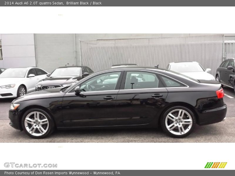 Brilliant Black / Black 2014 Audi A6 2.0T quattro Sedan