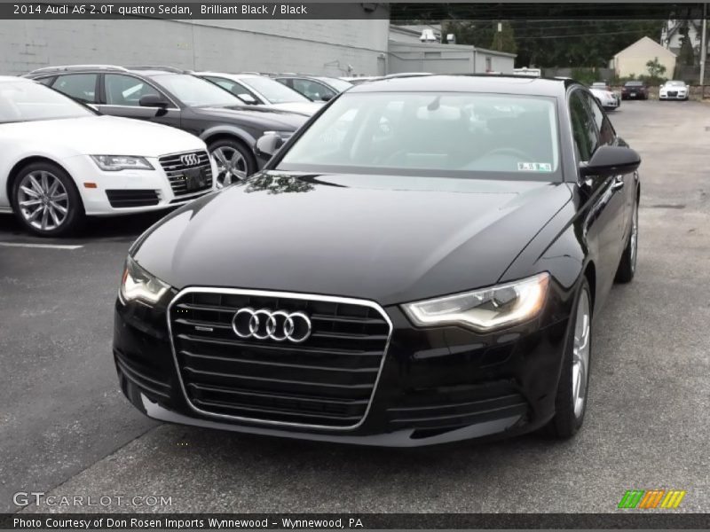 Brilliant Black / Black 2014 Audi A6 2.0T quattro Sedan