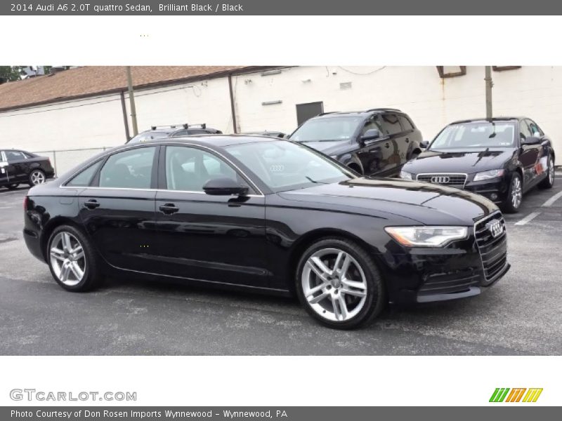 Brilliant Black / Black 2014 Audi A6 2.0T quattro Sedan