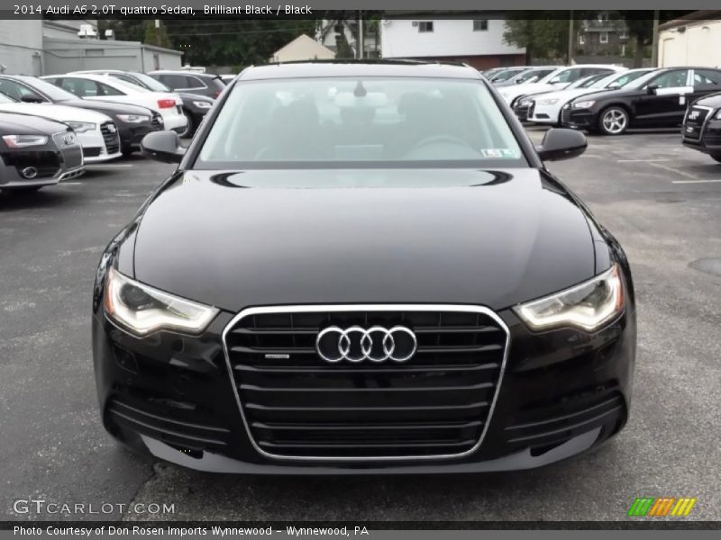 Brilliant Black / Black 2014 Audi A6 2.0T quattro Sedan