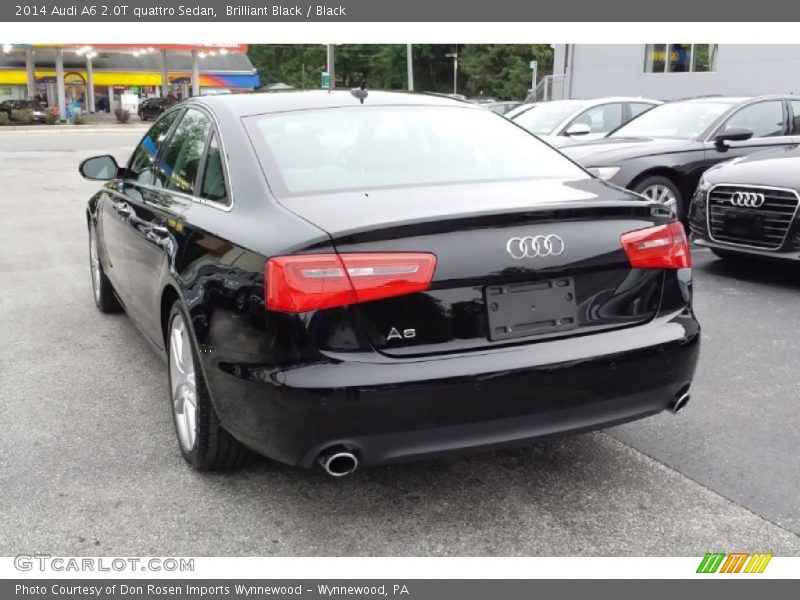 Brilliant Black / Black 2014 Audi A6 2.0T quattro Sedan