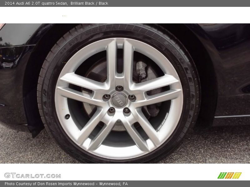 Brilliant Black / Black 2014 Audi A6 2.0T quattro Sedan