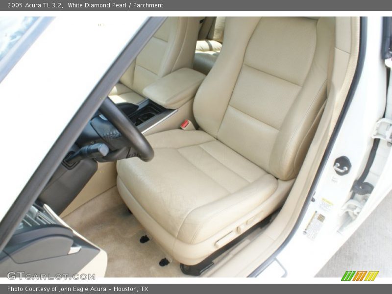 White Diamond Pearl / Parchment 2005 Acura TL 3.2