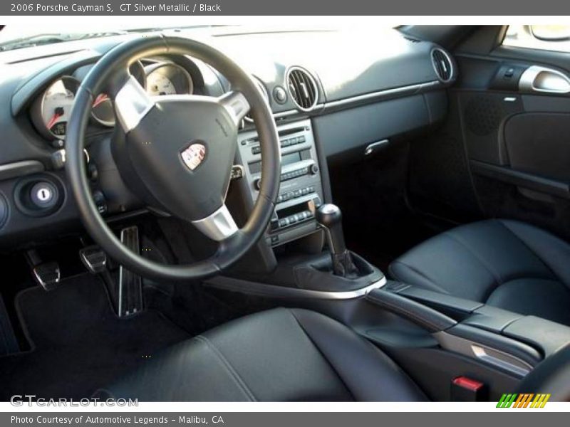 GT Silver Metallic / Black 2006 Porsche Cayman S
