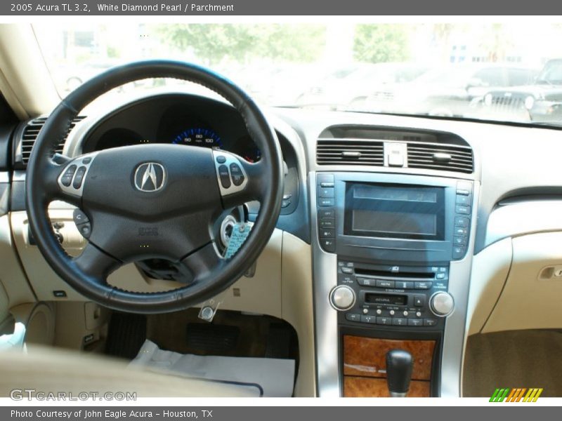 White Diamond Pearl / Parchment 2005 Acura TL 3.2