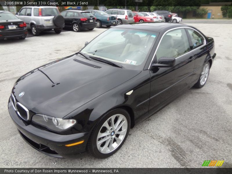 Jet Black / Sand 2006 BMW 3 Series 330i Coupe