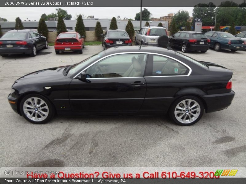 Jet Black / Sand 2006 BMW 3 Series 330i Coupe