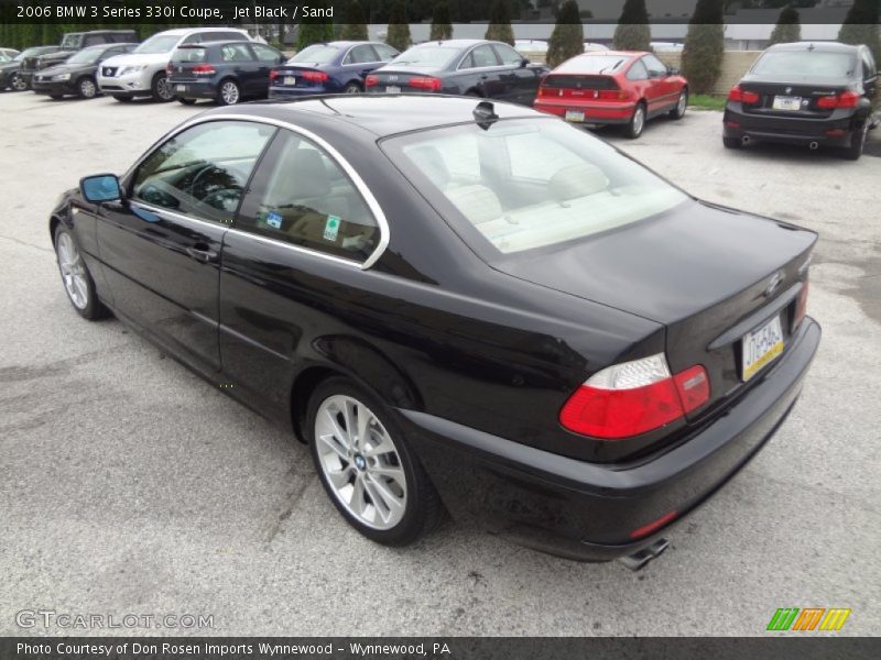 Jet Black / Sand 2006 BMW 3 Series 330i Coupe