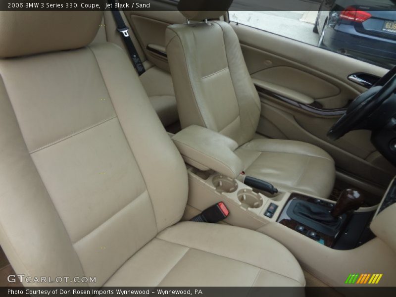 Jet Black / Sand 2006 BMW 3 Series 330i Coupe