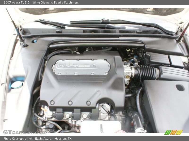 White Diamond Pearl / Parchment 2005 Acura TL 3.2