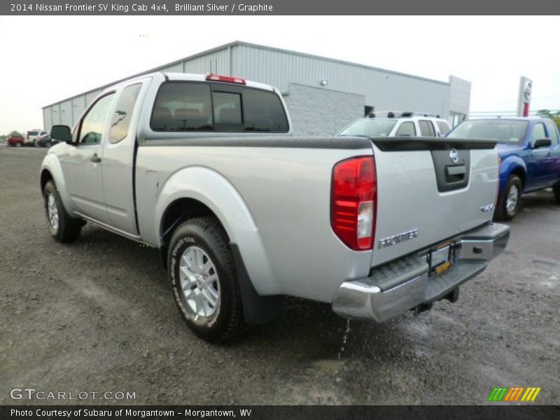Brilliant Silver / Graphite 2014 Nissan Frontier SV King Cab 4x4