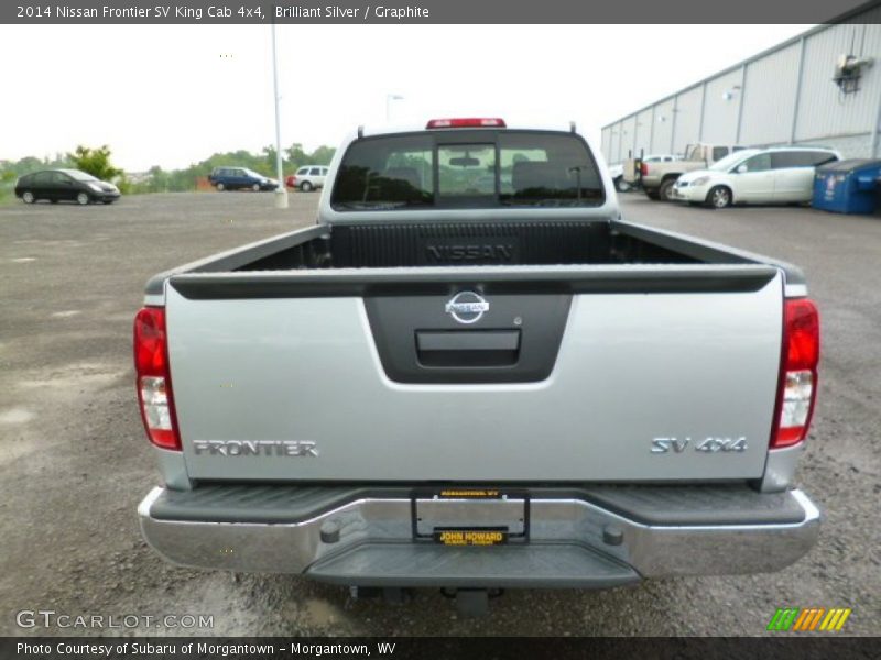 Brilliant Silver / Graphite 2014 Nissan Frontier SV King Cab 4x4