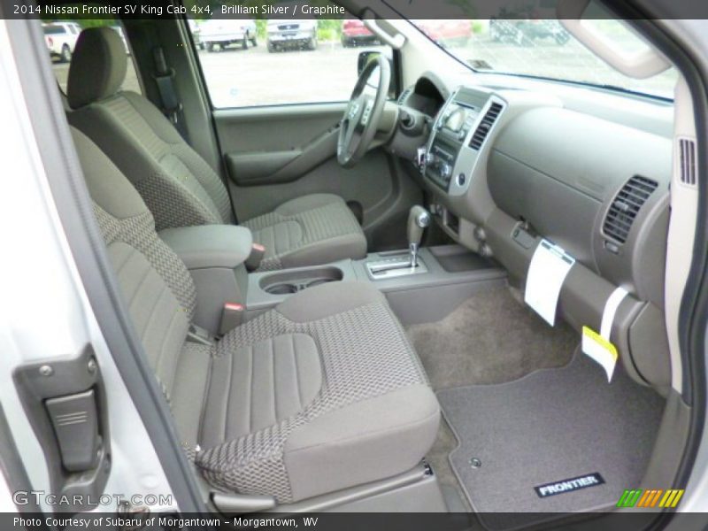Brilliant Silver / Graphite 2014 Nissan Frontier SV King Cab 4x4