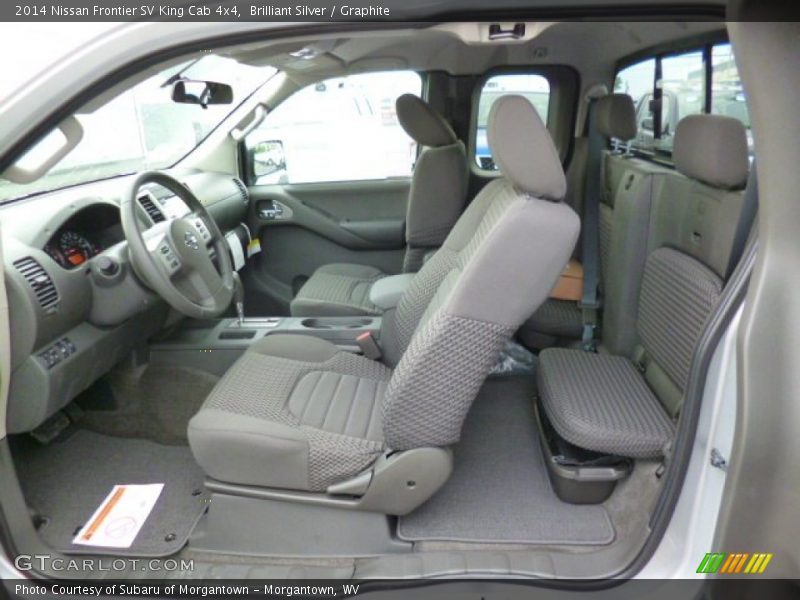 Brilliant Silver / Graphite 2014 Nissan Frontier SV King Cab 4x4