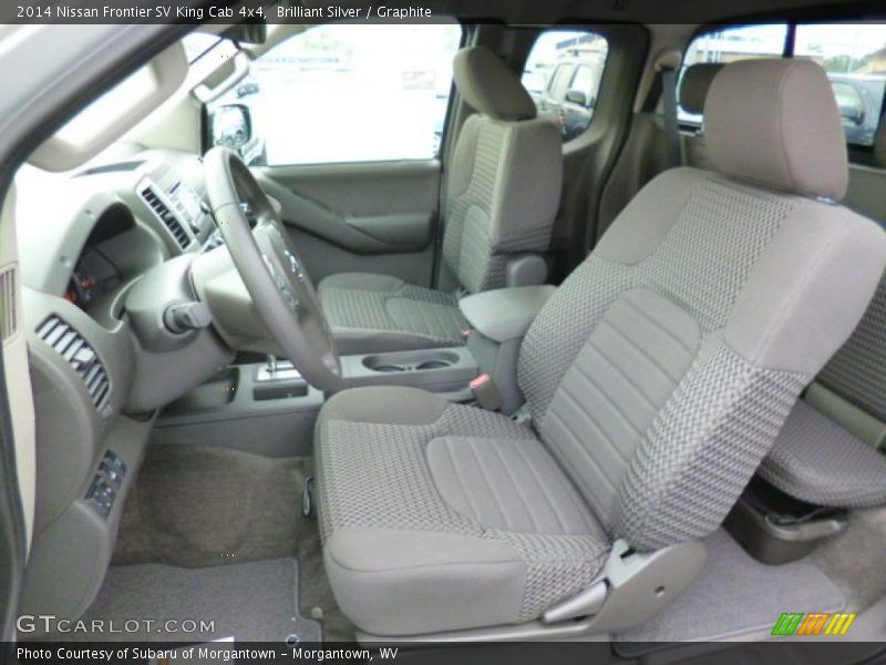 Brilliant Silver / Graphite 2014 Nissan Frontier SV King Cab 4x4