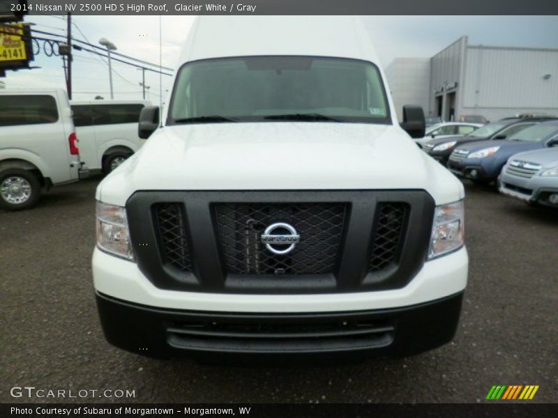 Glacier White / Gray 2014 Nissan NV 2500 HD S High Roof