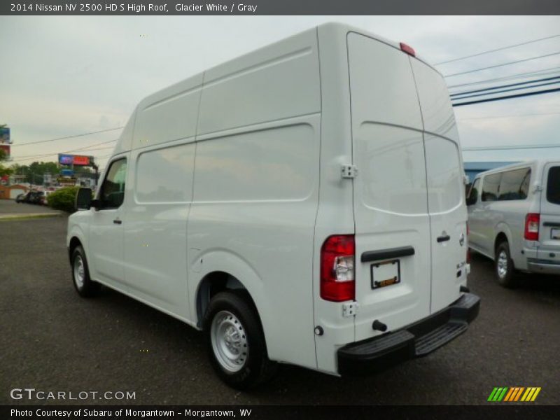 Glacier White / Gray 2014 Nissan NV 2500 HD S High Roof