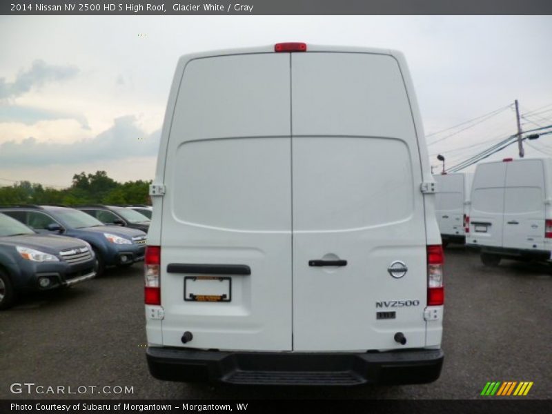 Glacier White / Gray 2014 Nissan NV 2500 HD S High Roof