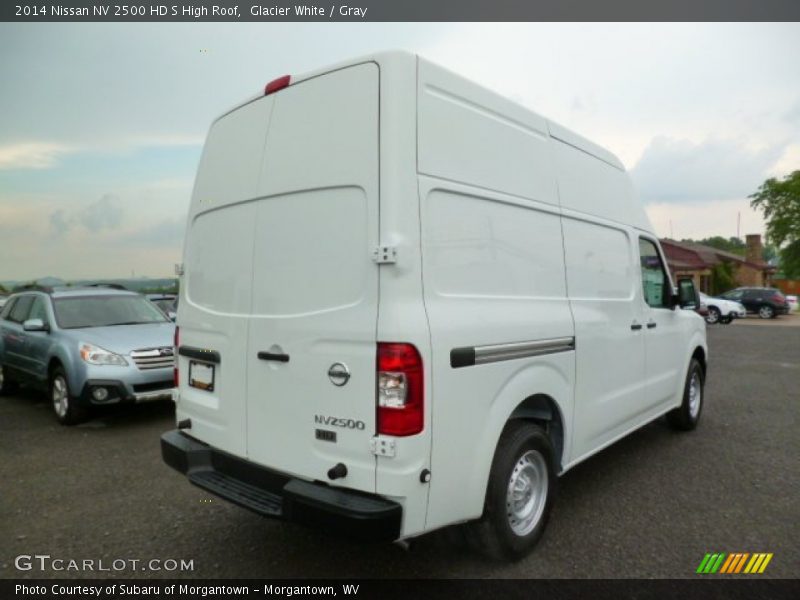 Glacier White / Gray 2014 Nissan NV 2500 HD S High Roof
