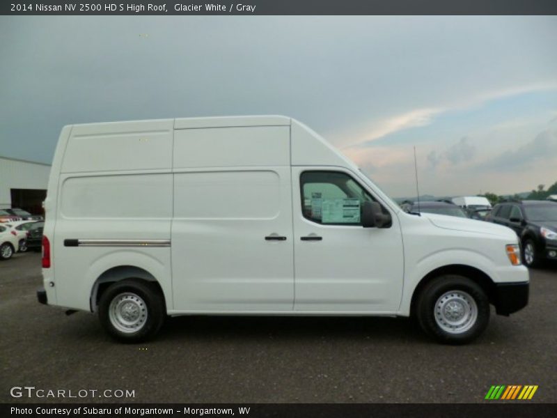 Glacier White / Gray 2014 Nissan NV 2500 HD S High Roof