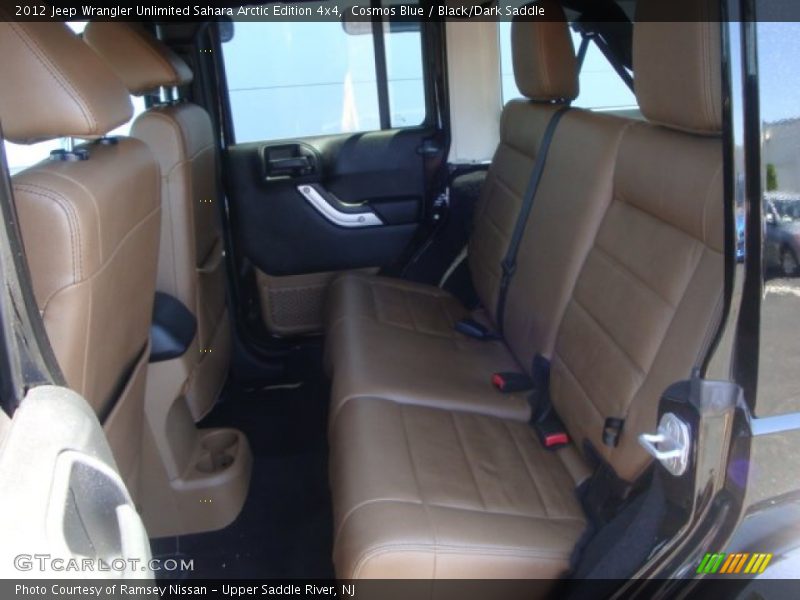 Cosmos Blue / Black/Dark Saddle 2012 Jeep Wrangler Unlimited Sahara Arctic Edition 4x4