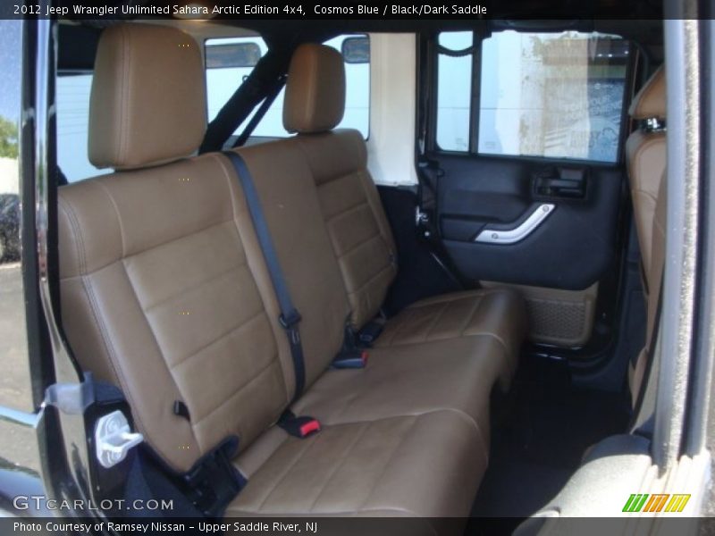 Cosmos Blue / Black/Dark Saddle 2012 Jeep Wrangler Unlimited Sahara Arctic Edition 4x4